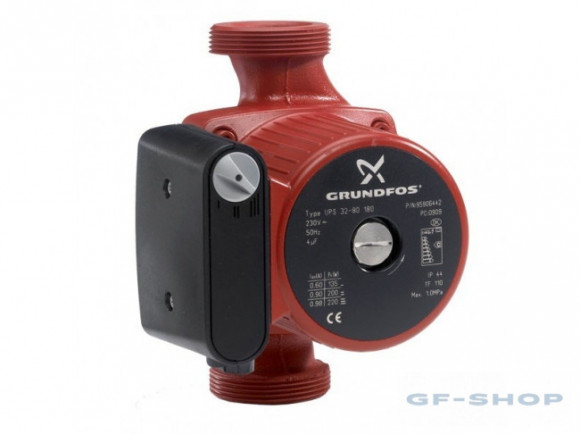 Насос циркуляционный Grundfos UPS 32-80 180 1x230v (без гаек)