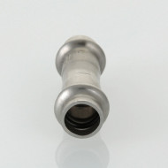 Муфта двухраструбная из нержавеющей стали Valtec Inox 18 х 15 мм