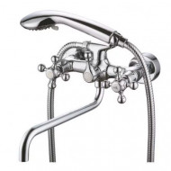 Смеситель двухвентильный для ванны GZ 09041 Ganzer