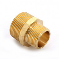Ниппель переходной НН 1/2" x 1" бронза Effebi