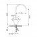 Смеситель для кухни с двумя рукоятками GZ 01021 Ganzer Смеситель для кухни с двумя рукоятками GZ 01021 Ganzer