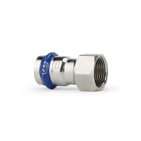 Муфта раструбная Varmega Inox Press с внутренней резьбой 18x1/2"
