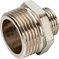 Ниппель переходной никелированный Stout 2"х1 1/4" НР-НР