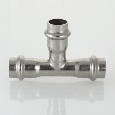  Тройник Valtec Inox 54 x 54 x 54 мм (прессовой, для труб из нержавеющей стали)