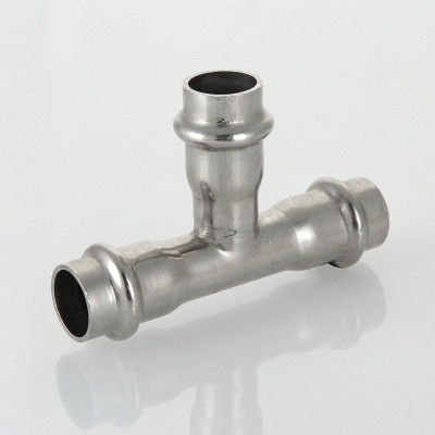  Тройник Valtec Inox 54 x 54 x 54 мм (прессовой, для труб из нержавеющей стали)