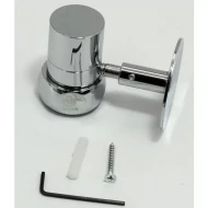 Заглушка с краном маевского 1" Ganzer