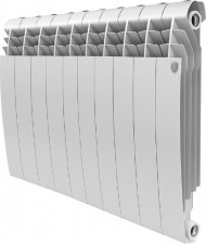 Радиатор биметаллический секционный Royal Thermo Biliner Bianco Traffico 500 10 секций, боковое подключение Радиатор биметаллический секционный Royal Thermo Biliner Bianco Traffico 500 10 секций, боковое подключение