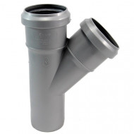 Тройник ф50 45° Sinikon Standart