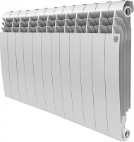 Радиатор биметаллический секционный Royal Thermo Biliner Bianco Traffico 500 12 секций, боковое подключение Радиатор биметаллический секционный Royal Thermo Biliner Bianco Traffico 500 12 секций, боковое подключение