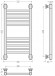 Полотенцесушитель водяной Богем + прямая 600х300 Сунержа Полотенцесушитель водяной Богем + прямая 600х300 Сунержа