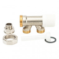 Блок для двухтрубной системы ручной 1/2″хM 24x19 Luxor