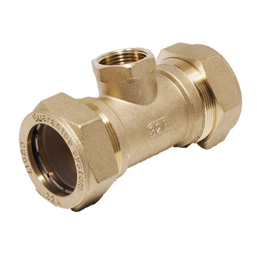 Тройник Ver-Pro ВР 32х1/2"Fх32