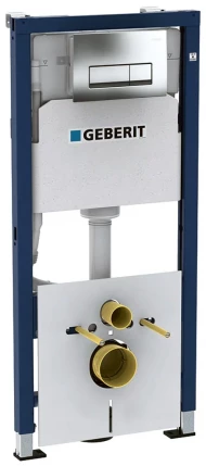 Инсталляция для подвесного унитаза 458.128.21.1 Geberit Duofix с кнопкой смыва Инсталляция для подвесного унитаза 458.128.21.1 Geberit Duofix с кнопкой смыва