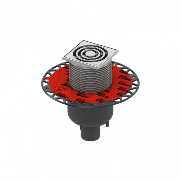 TECE TECEdrainpoint S130 трап вертикальный Хром матовый 3601300