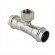 Тройник с внутренней резьбой Valtec Inox 28 мм х 1/2"