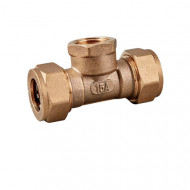 Тройник Ver-Pro ВР 20х3/4"Fх20