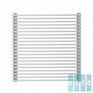 Радиатор стальной трубчатый Параллели Г 1-1250-12 секций, нижнее подключение, белый КЗТО Радиатор стальной трубчатый Параллели Г 1-1250-12 секций, нижнее подключение, белый КЗТО