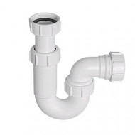 Сифон трубный P-образный 1 1/4"х32мм McAlpine