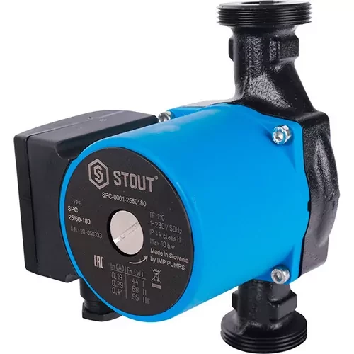 Циркуляционный насос Stout 25/60-180 мм