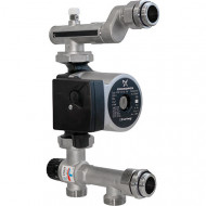 Насосно-смесительный узел с термостатическим клапаном 20-55°C, с насосом Stout Насосно-смесительный узел с термостатическим клапаном 20-55°C, с насосом Stout