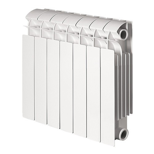 Радиатор биметаллический секционный Style Plus 500 12 секций, боковое подключение Global