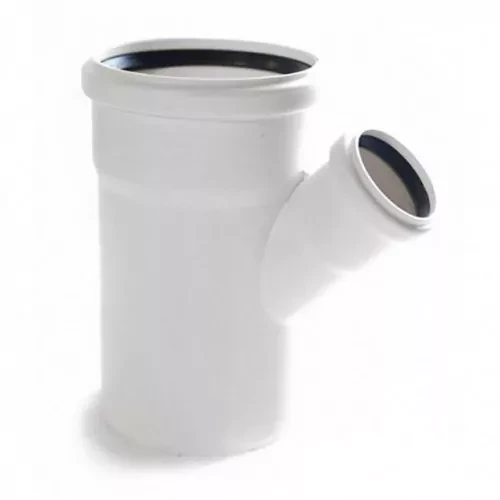 Тройник 110/50/45° Raupiano Plus Rehau