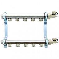 Коллектор для систем радиаторного отопления HLV на 5 контура Rehau