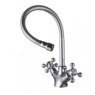 Смеситель с гибким изливом для кухни GZ 09023 Ganzer