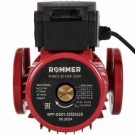 Насос циркуляционный FORCE фланцевый трехскоростной 32-120F 220V ROMMER Насос циркуляционный FORCE фланцевый трехскоростной 32-120F 220V ROMMER