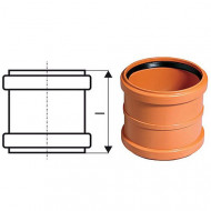 Муфта ф160 Рыжий Ostendorf