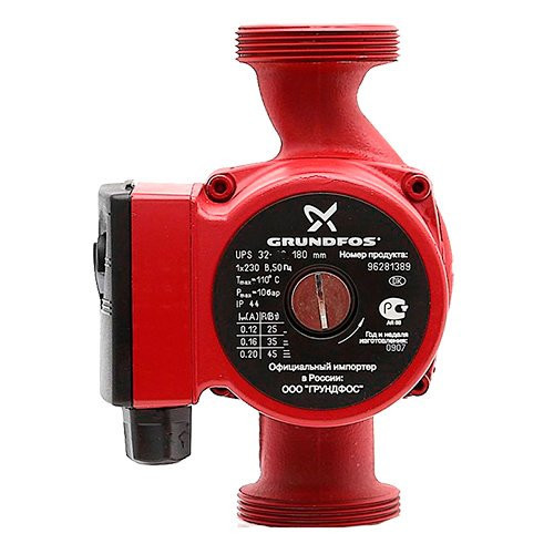 Циркуляционный насос Grundfos UPS 32-60 с гайками