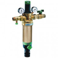 Фильтр Honeywell Braukmann Braukmann HS10S-3/4 AAM 100 мк со встроенным редуктором для горячей воды