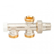 Блок c нижней подводкой 1/2″х M 24x19 Luxor