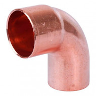 Угольник медный однораструбный 90° под пайку 22 Hailiang