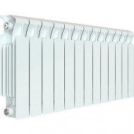 Радиатор биметаллический монолитный Rifar Monolit 350 13 секций, боковое подключение