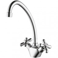 Смеситель двухвентильный для раковины GZ 13022 Ganzer