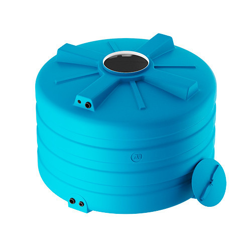 Бак (емкость) для воды ATV Premium 1000 BW (сине-белый) с поплавком пластиковый Бак (емкость) для воды ATV Premium 1000 BW (сине-белый) с поплавком пластиковый