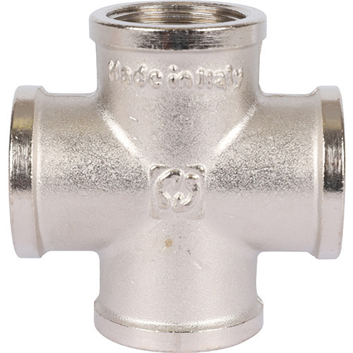 Крестовина никелированная Stout 3/4" ВР Крестовина никелированная Stout 3/4" ВР