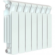 Радиатор биметаллический монолитный Rifar Monolit 350 7 секций, боковое подключение