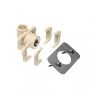 Угольник с креплением  Wavin Ekoplastik PPR для гипсокартона ф20-Rp1/2"