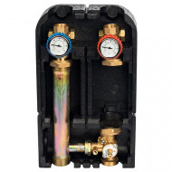 Насосная группа с 3-х ходовым приводным смесителем 3/4" без насоса Stout Насосная группа с 3-х ходовым приводным смесителем 3/4" без насоса Stout