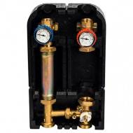 Насосная группа с 3-х ходовым приводным смесителем 1" без насоса 29kW Stout Насосная группа с 3-х ходовым приводным смесителем 1" без насоса 29kW Stout