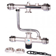 Насосно-смесительный узел с термостатическим клапаном 30-60°C, без насоса Stout Насосно-смесительный узел с термостатическим клапаном 30-60°C, без насоса Stout