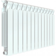 Радиатор биметаллический монолитный Rifar Monolit 500 13 секций, боковое подключение