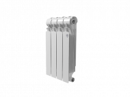 Радиатор биметаллический секционный Royal Thermo Indigo Super+ 500 4 секции, боковое подключение Радиатор биметаллический секционный Royal Thermo Indigo Super+ 500 4 секции, боковое подключение