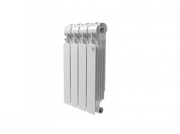 Радиатор биметаллический секционный Royal Thermo Indigo Super+ 500 4 секции, боковое подключение