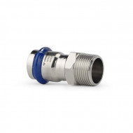 Муфта раструбная Varmega Inox Press с наружной резьбой 22x1/2"