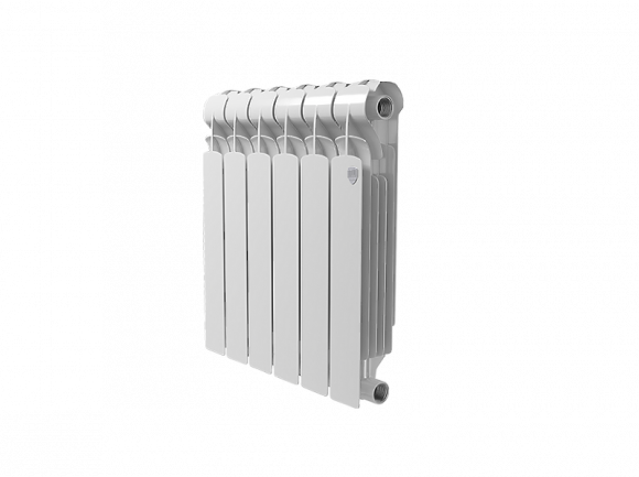 Радиатор биметаллический секционный Royal Thermo Indigo Super+ 500 6 секций, боковое подключение
