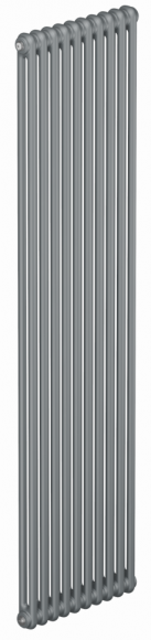 Радиатор стальной трубчатый TUBOG 2180-10-DV1-TI, нижнее подключение, титан RIFAR