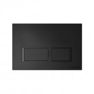 TECE TECEspring V Панель смыва с прямоугольными кнопками черный матовый 9940204 TECE TECEspring V Панель смыва с прямоугольными кнопками черный матовый 9940204